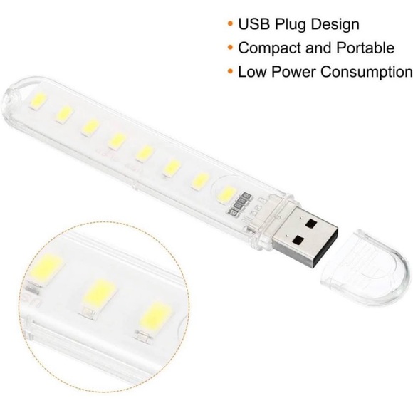 NEW USB NIGHT LIGHT - 8 Pack - Picture 3 of 4